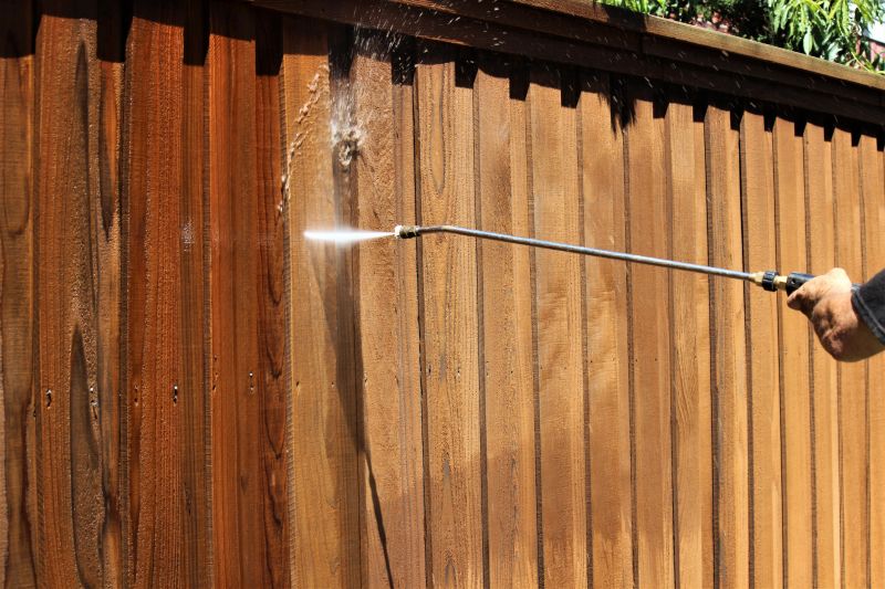 Local Fence Pressure Washing pros at work